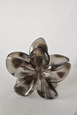 Pinza Hawaiana Animal Print Negra